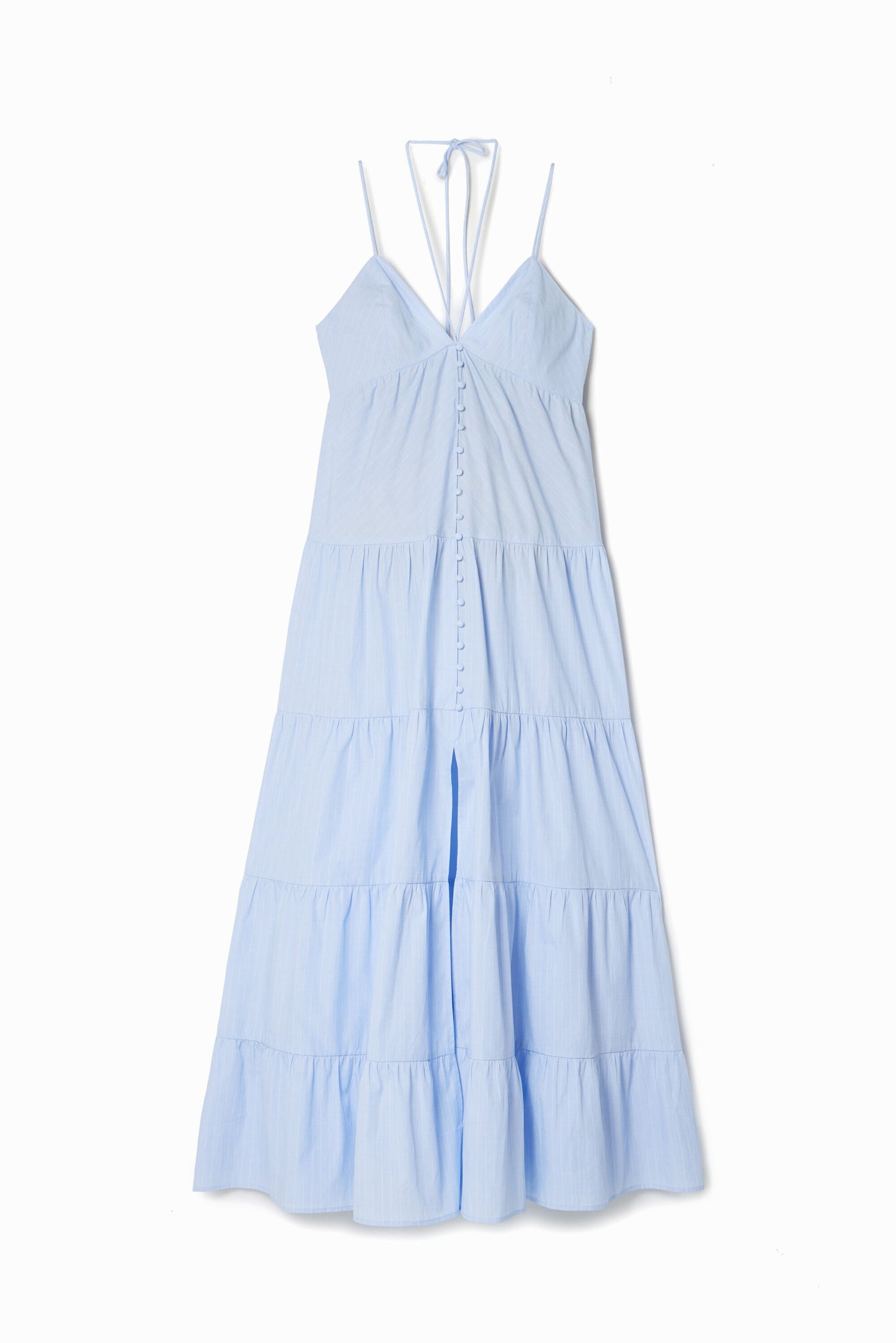 Long striped dress