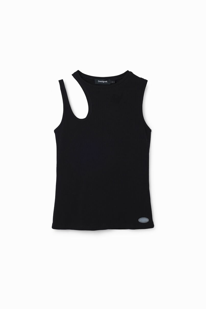 Cut-out vest top