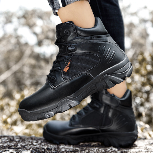 Herren Outdoor Wasserdichte Rutschfeste Arbeitsstiefel (Verbesserte Haltbarkeit)