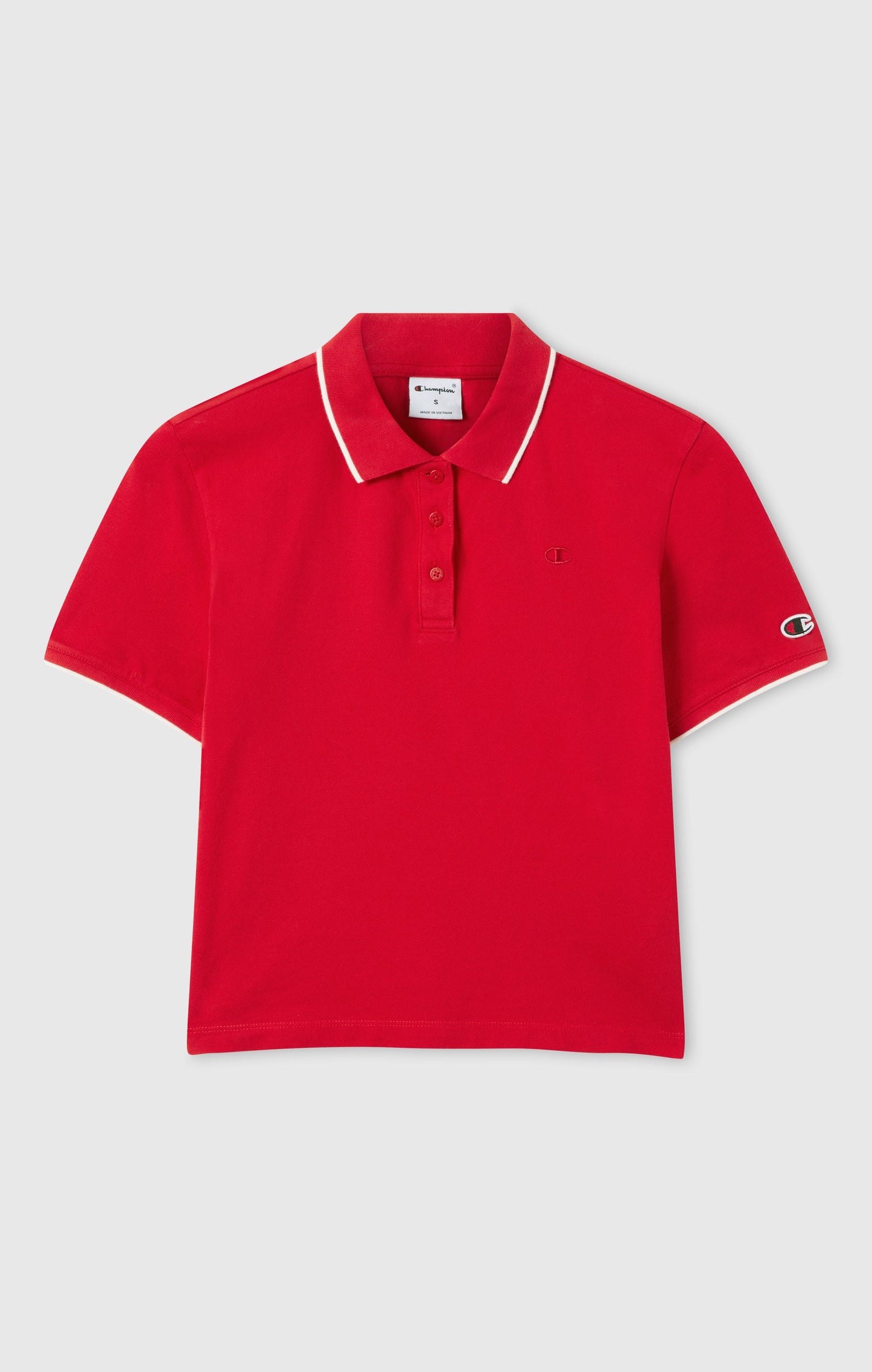 Kurzes Poloshirt für Damen