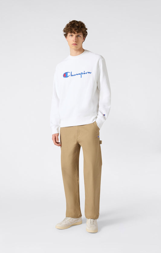 Herren-Rundhals-Sweatshirt Reverse Weave
