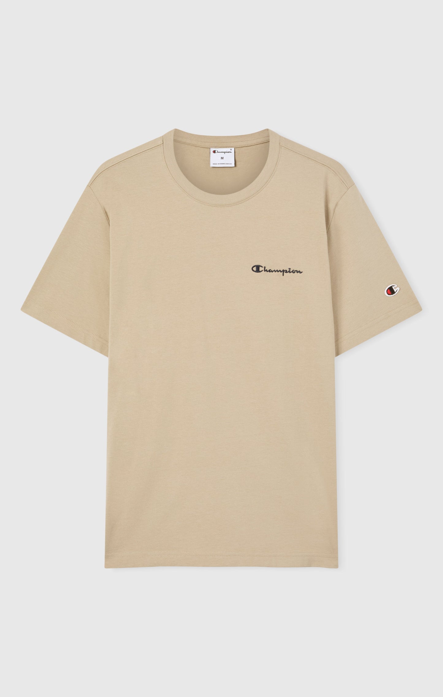 Herren-T-Shirt mit kleinen gestickten Logo-Symbolen