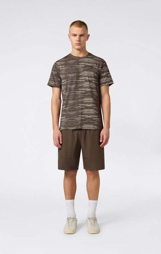 Training Quick-Dry Allover Print T-Shirt for Men