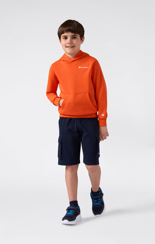 Leichte Cargo-Shorts aus Fleece für Jungen