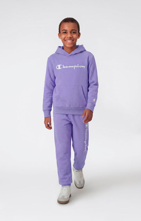 Leichter Kapuzenpullover für Jungen mit Maxi-Logodruck