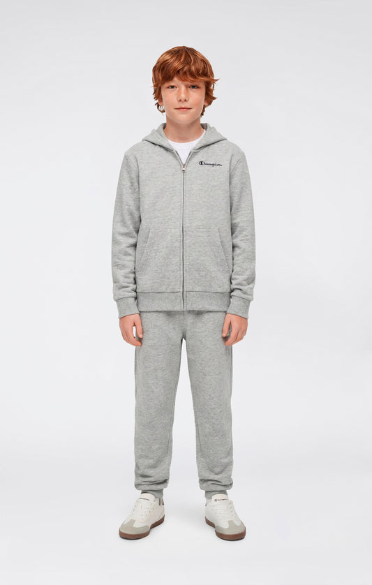 Jungen Leichtes Kapuzen-Sweatshirt mit durchgehendem Reißverschluss Icons