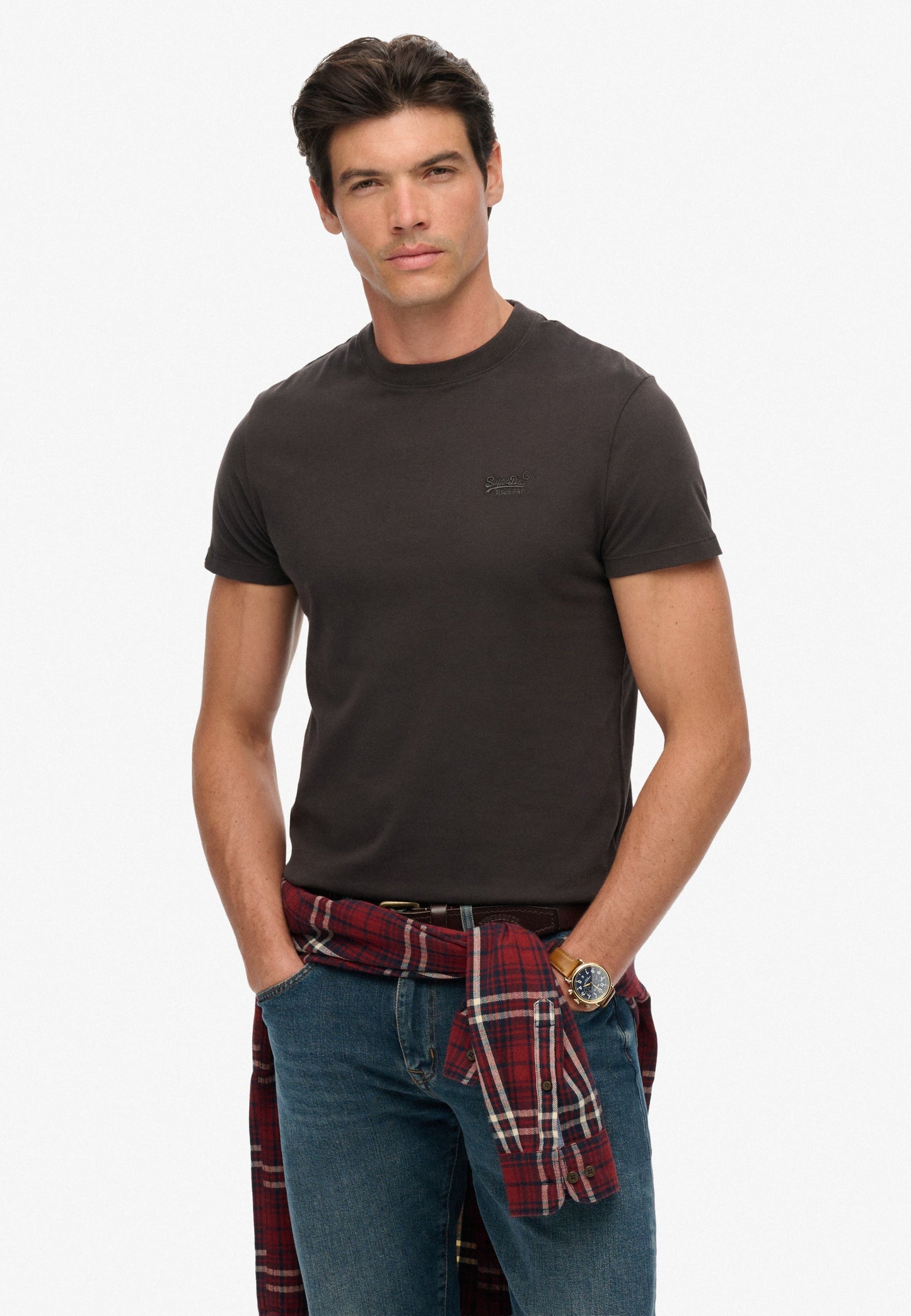 Multi Essential Logo Embroidered T-Shirt