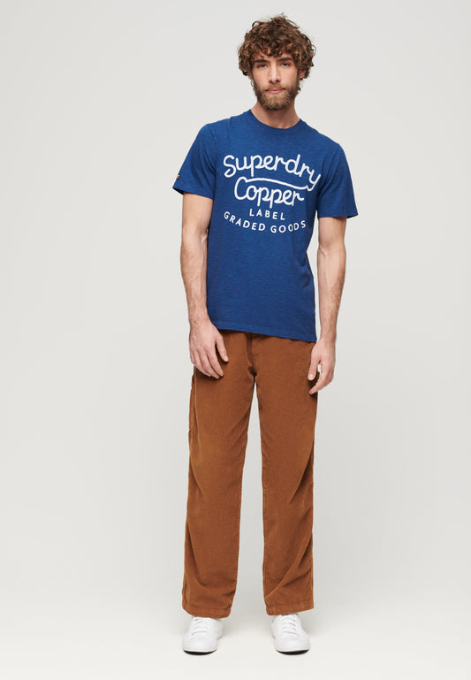 Copper Label Script T-Shirt