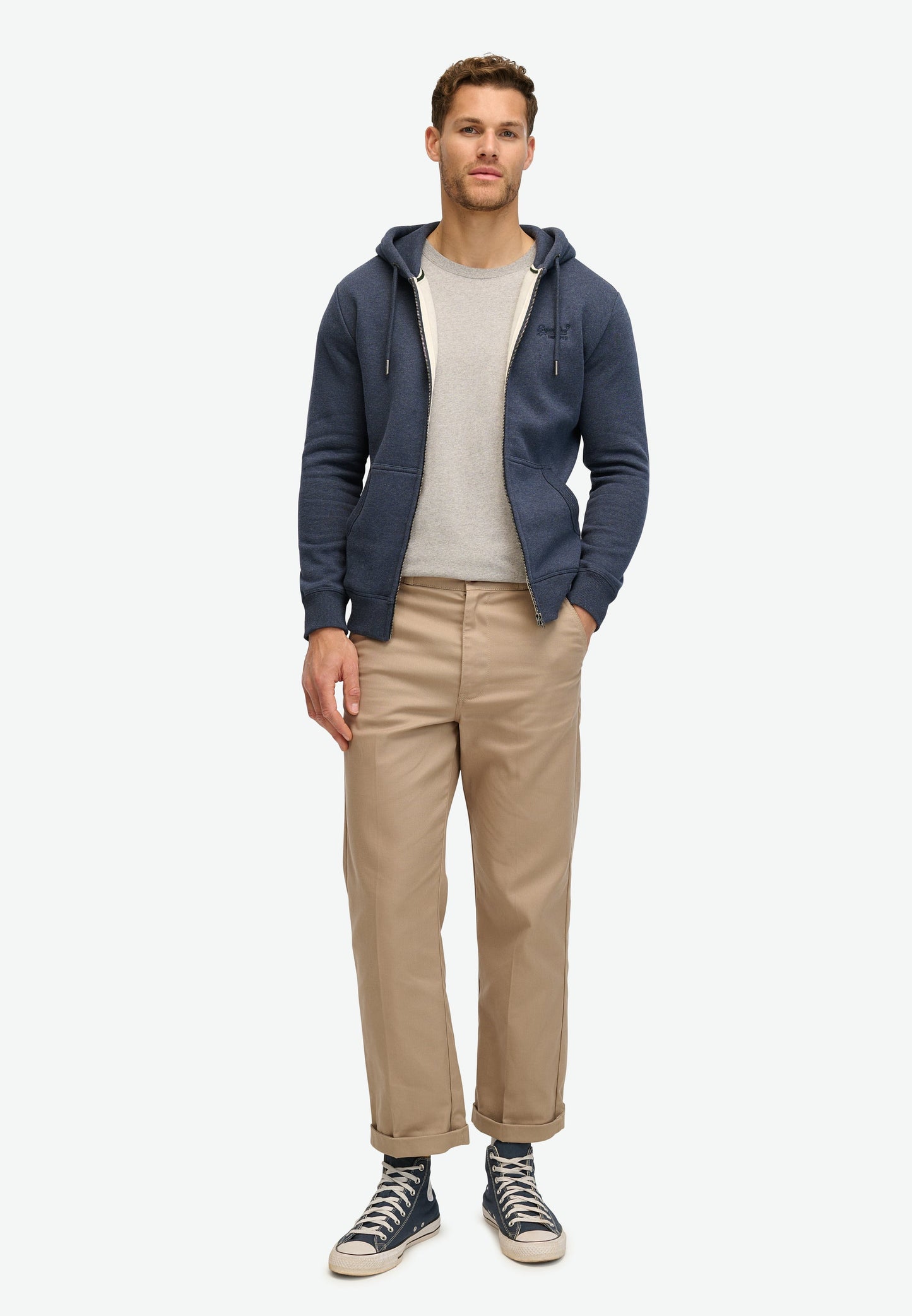 Essential Logo Zip Hoodie