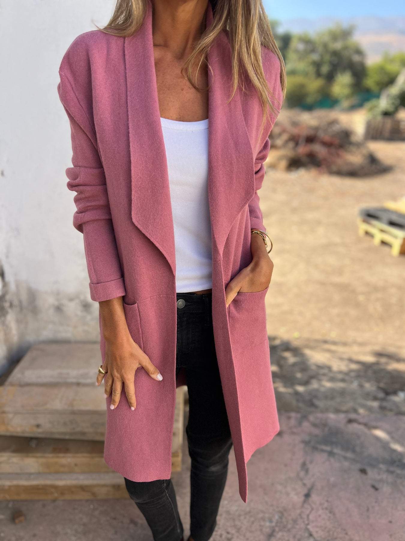 Casual Lapel Cardigan Jacket (Buy 2 Free Shipping)