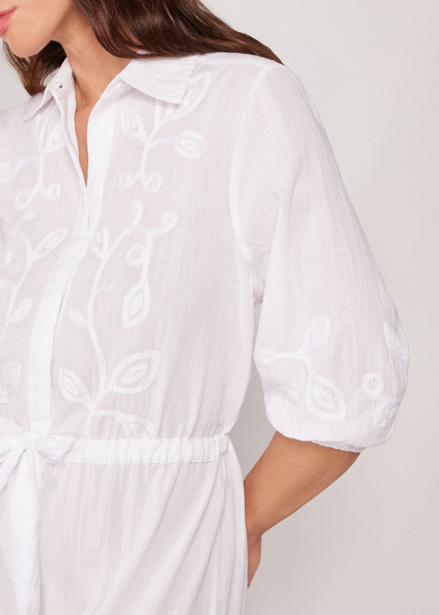 Embroidered Maxi Dress