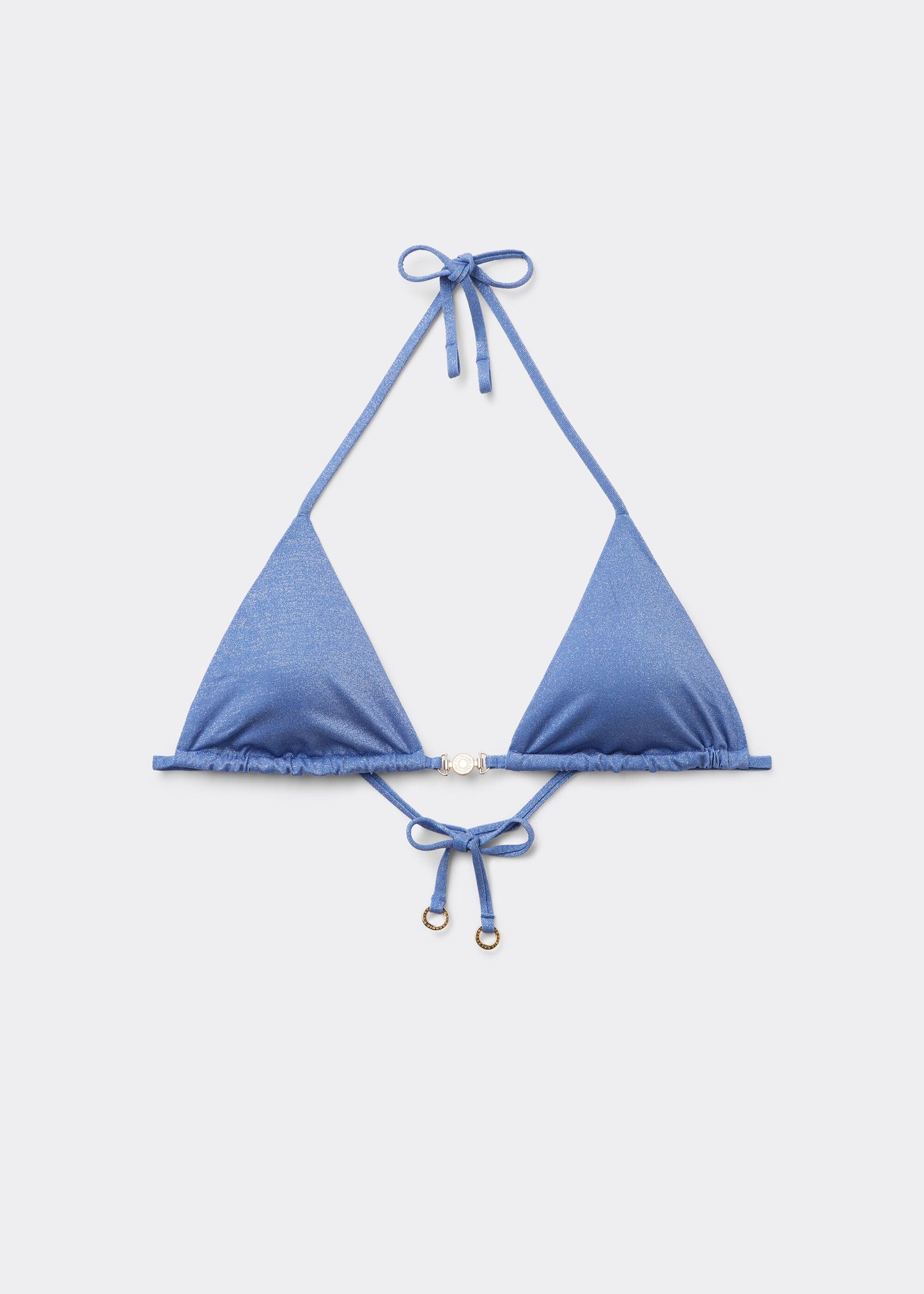 Triangle Bikini Top Golden Glow