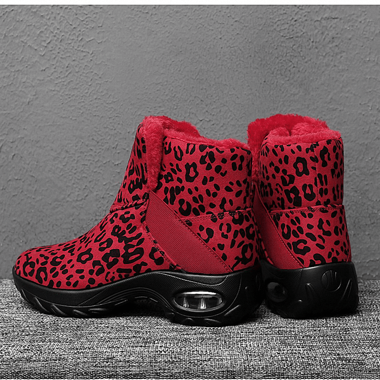 Damen Plüsch Air Cushion Schneestiefel