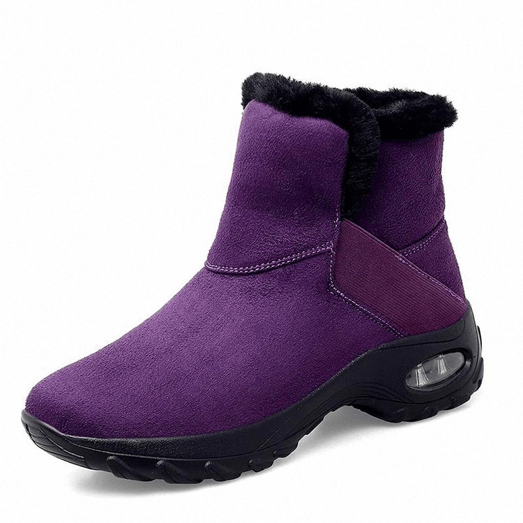 Damen Plüsch Air Cushion Schneestiefel