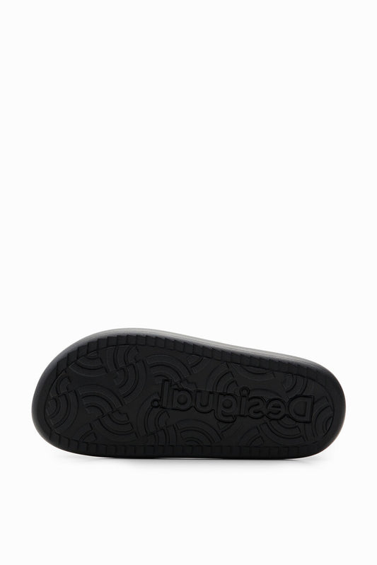 Platform toe post sandals