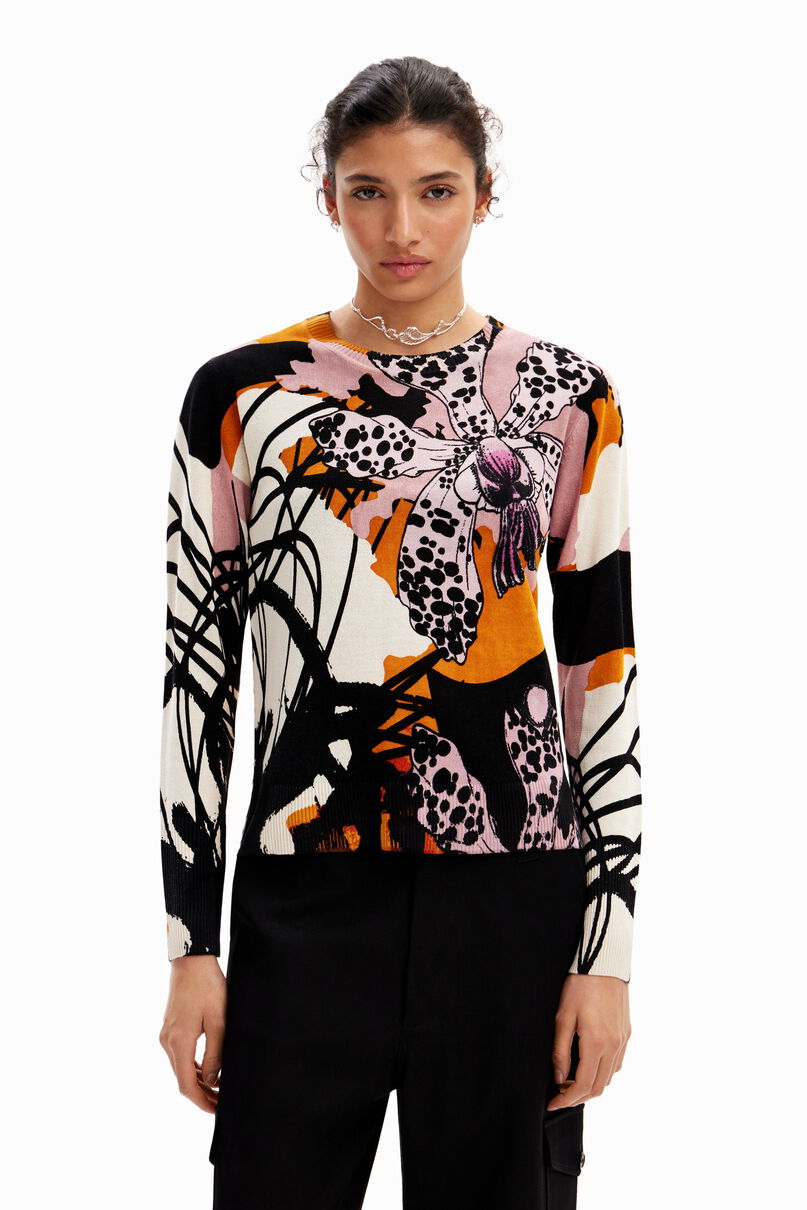Orchid pullover