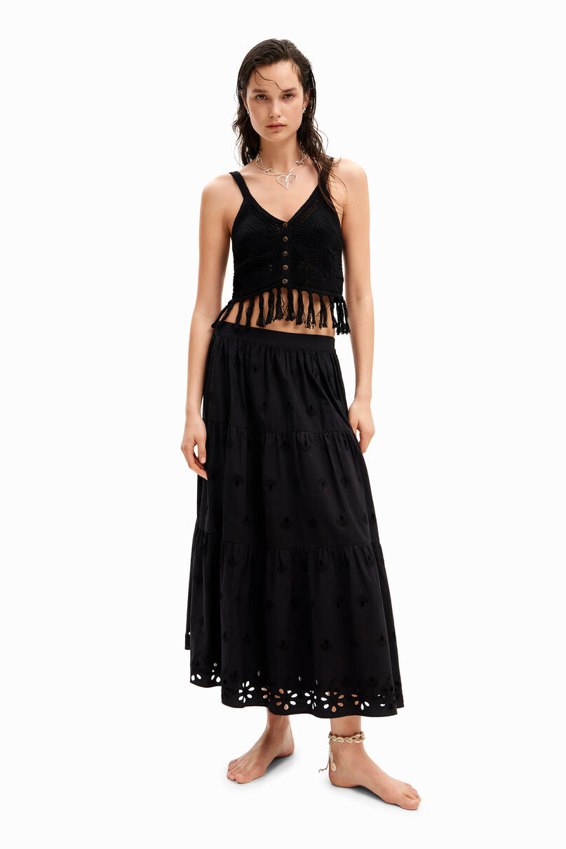Crochet crop top
