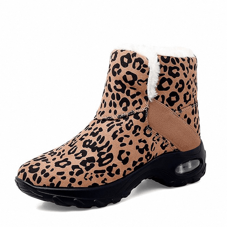 Damen Plüsch Air Cushion Schneestiefel