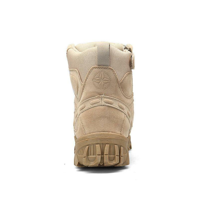 (🛒BLACK FRIDAY SPECIAL-70%OFF)Men's  Winter Anti-Puncture Wide Toe Combat Boots Waterproof Non-Slip Orthopedic Support Work Boots