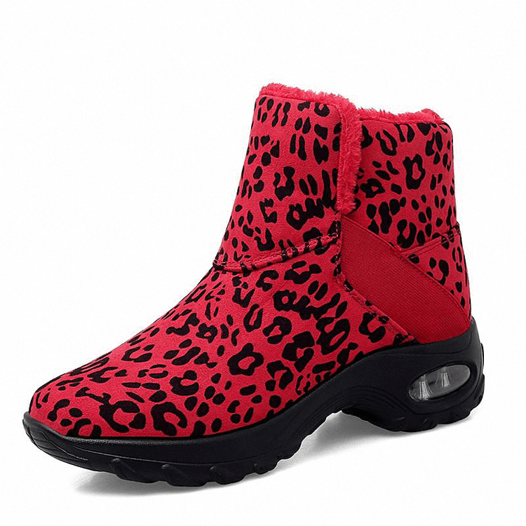 Damen Plüsch Air Cushion Schneestiefel