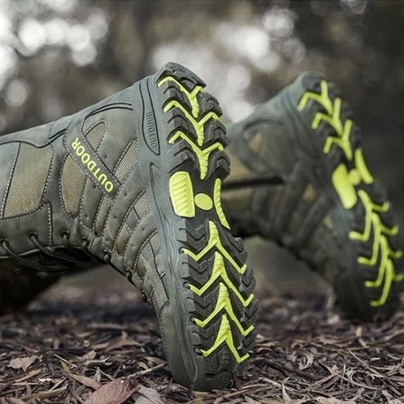 Leichte, atmungsaktive, strapazierfähige und rutschfeste Wanderstiefel, Kampfstiefel, Arbeitsstiefel für Herren