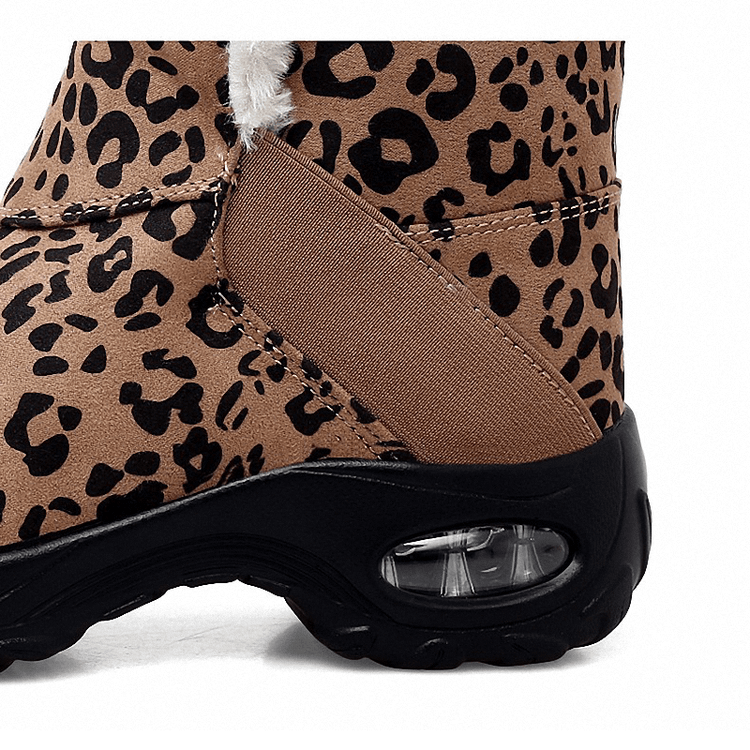 Damen Plüsch Air Cushion Schneestiefel