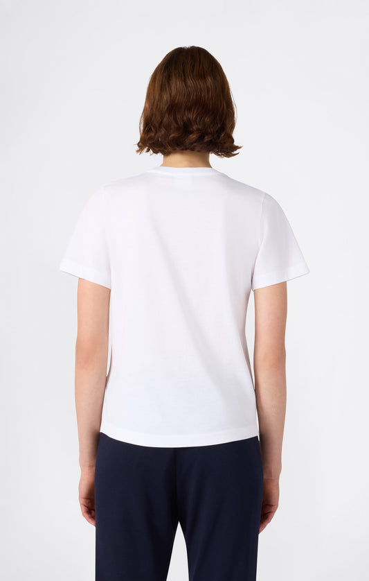 Women's Small Script Logo T-Shirt Icons
