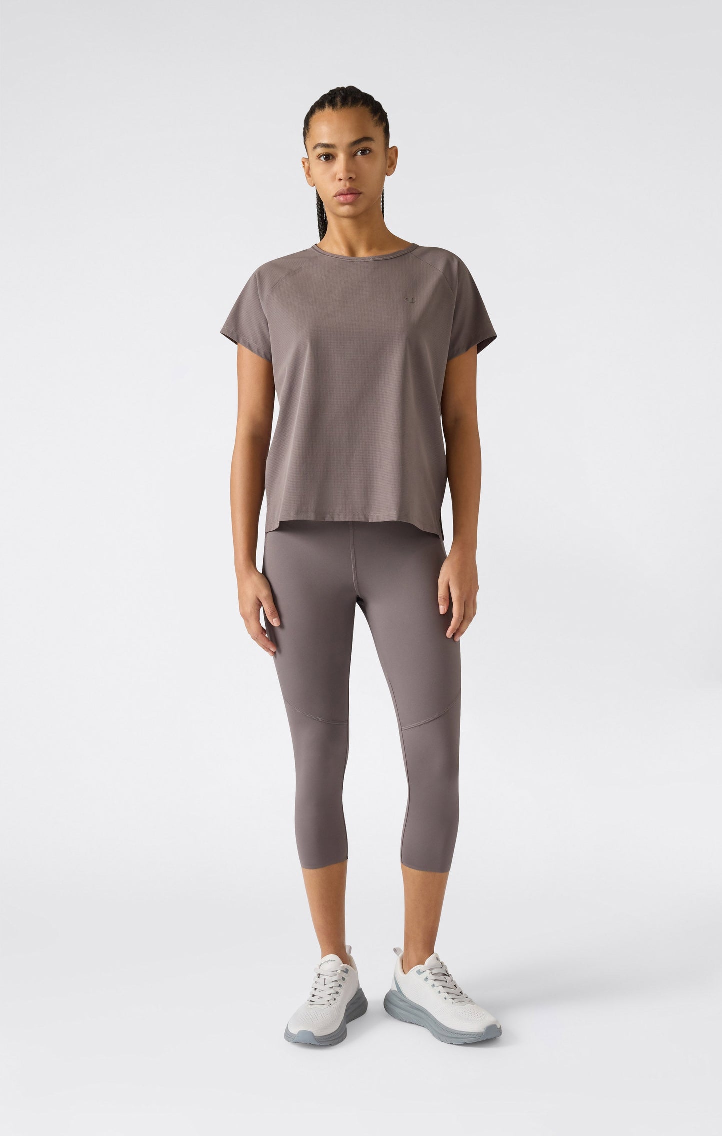 Damen schnelltrocknendes technisches Mesh-T-Shirt