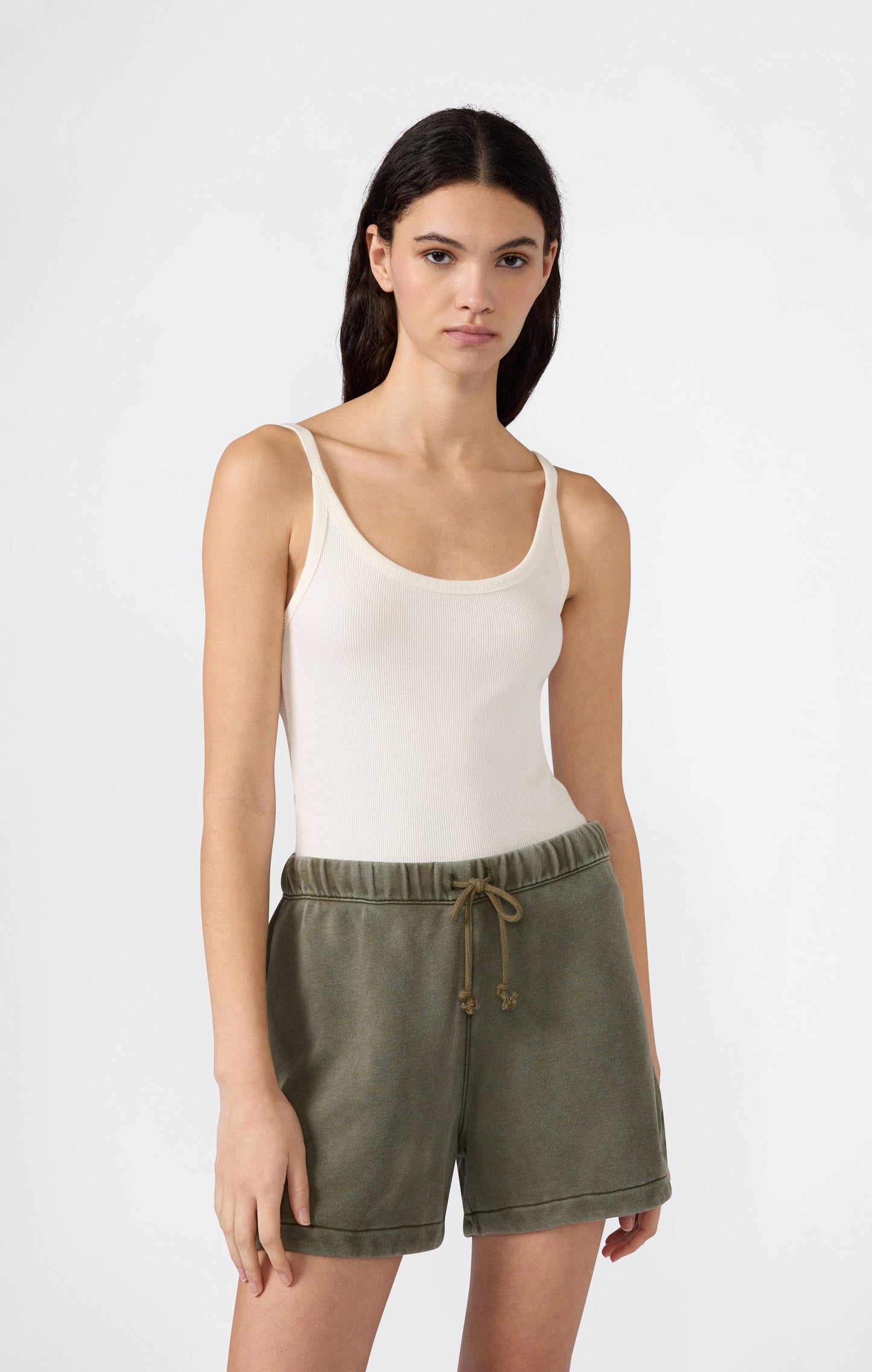 Ikonen: Geripptes Tanktop für Damen