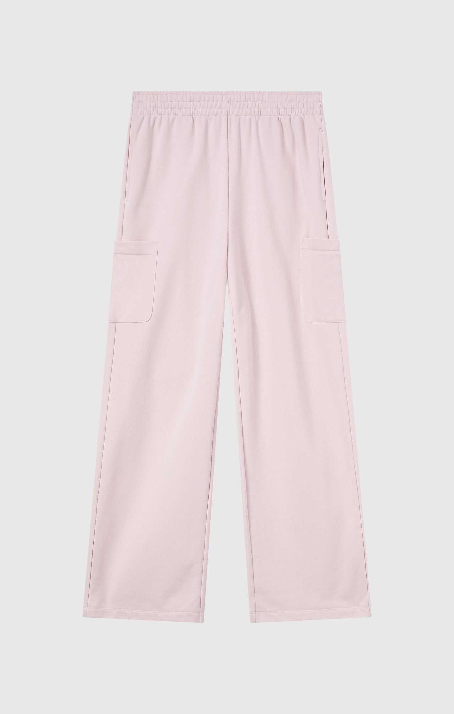 Damen leichte Wide Leg Fleece Jogger-Hose Icons