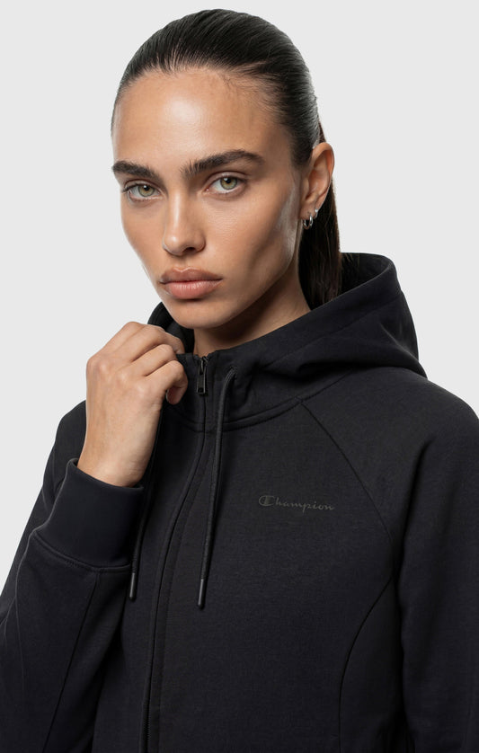 Women's Full Zip Interlock Hoodie