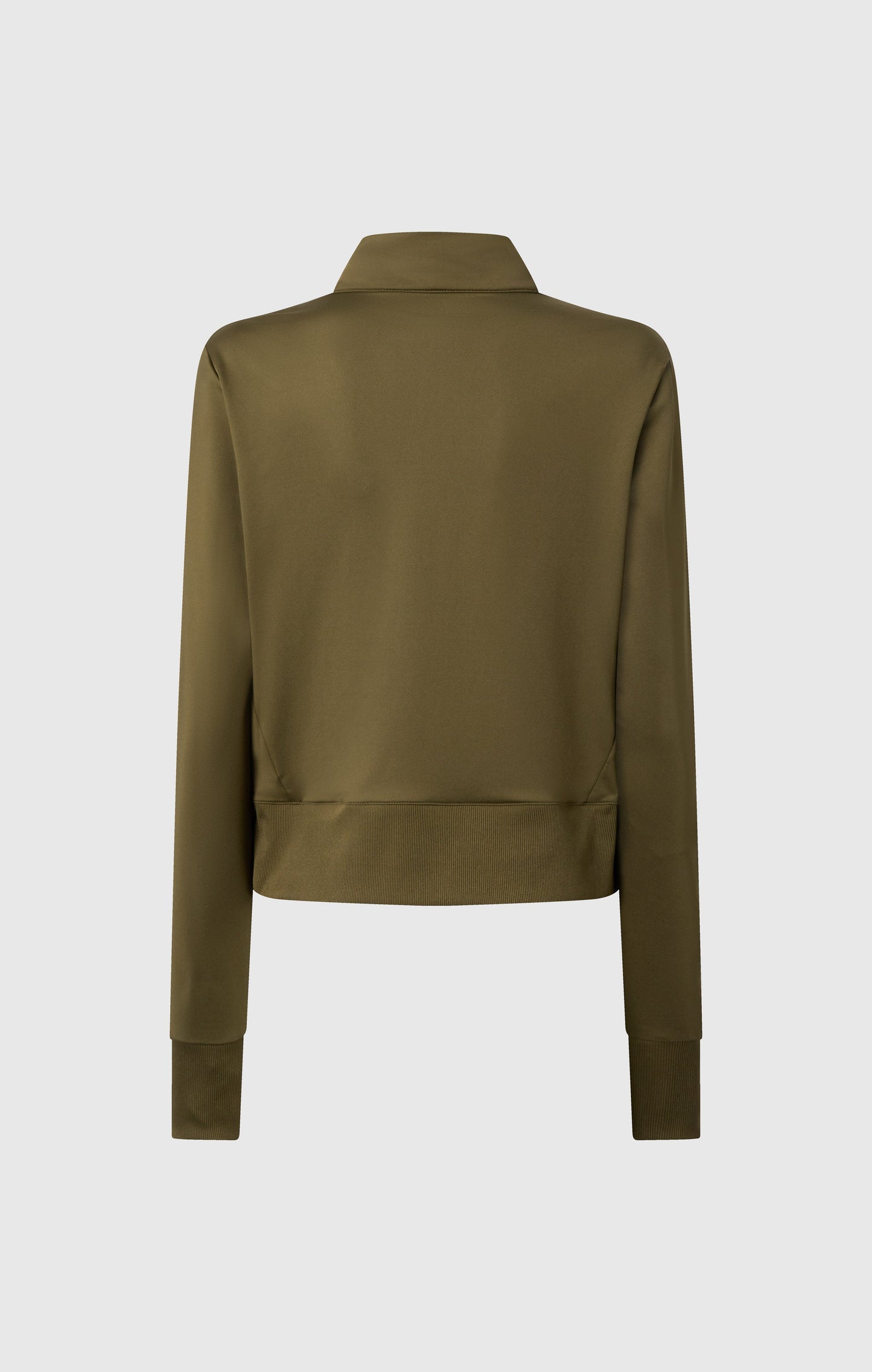 Damen-Sweatshirt mit durchgehendem Reißverschluss aus weichem Stoff