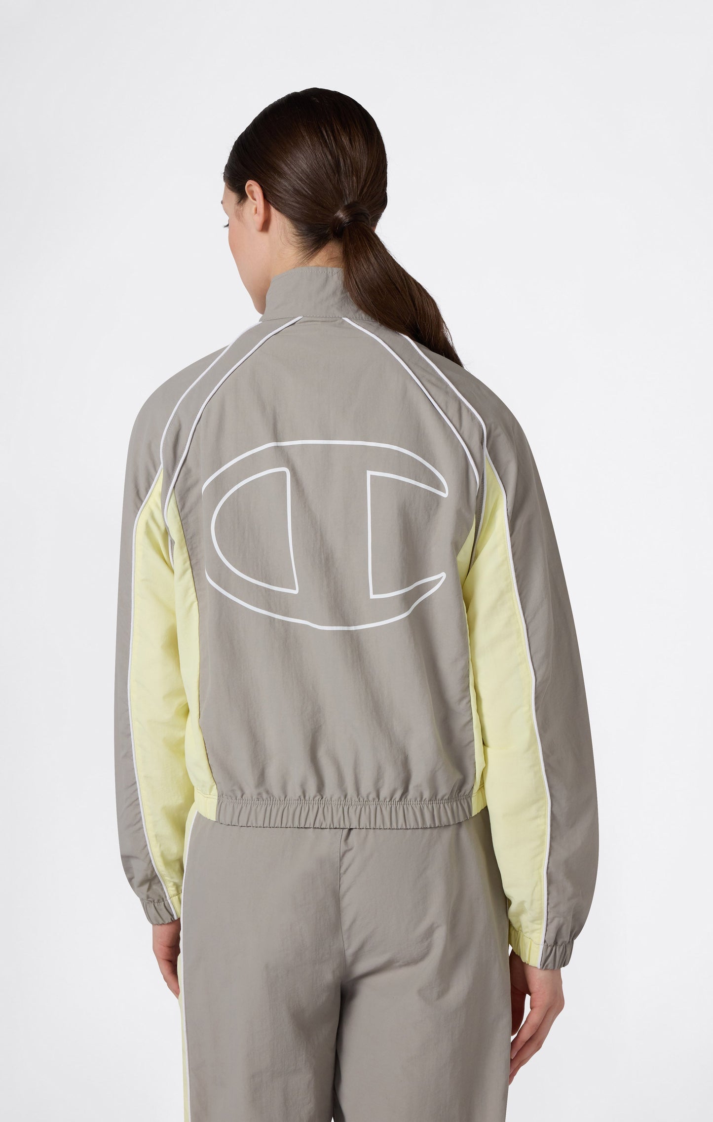 Leichtes Damen-Sweatshirt mit durchgehendem Reißverschluss