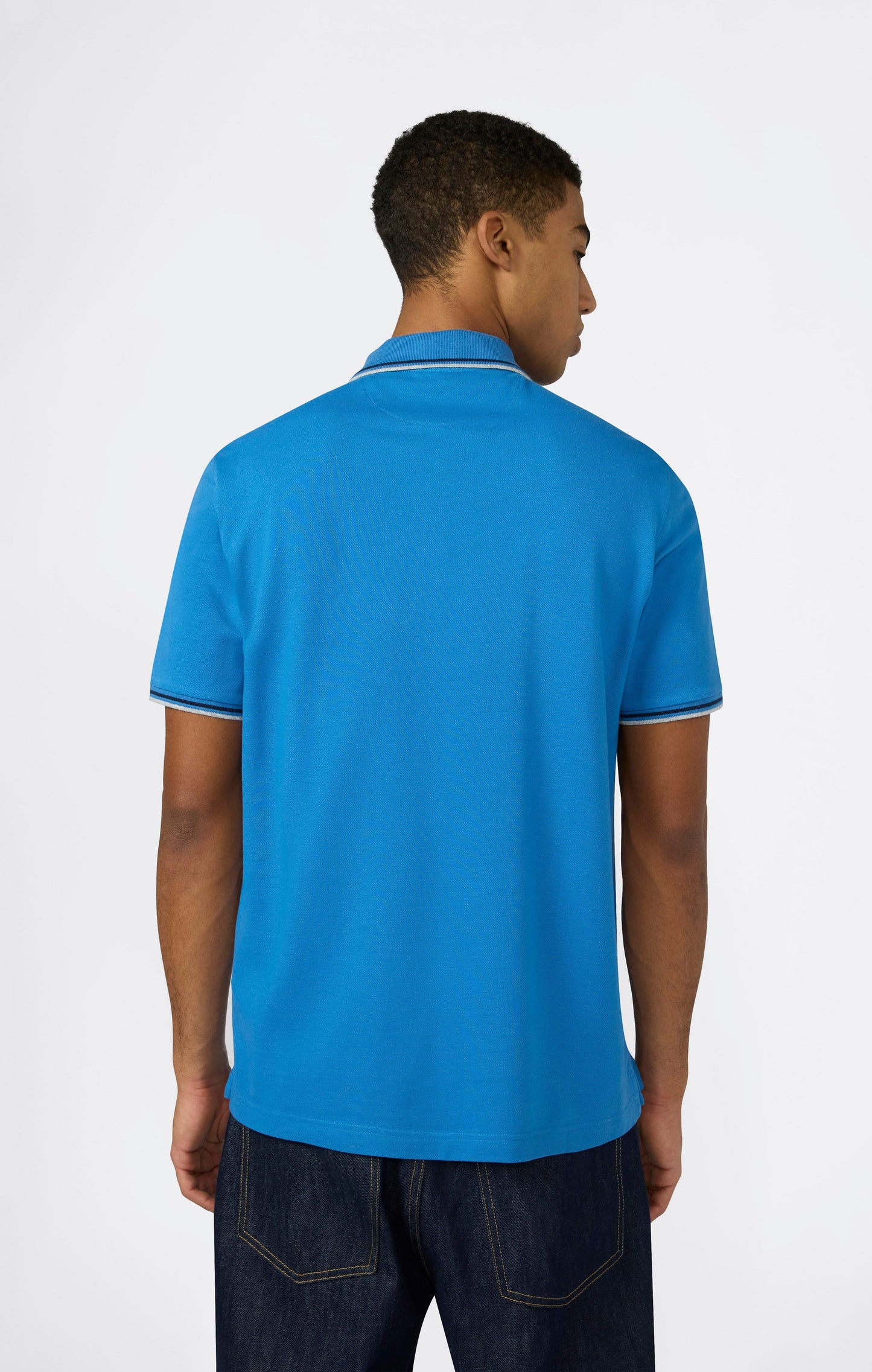 Herren-Poloshirt aus Baumwollpiqué