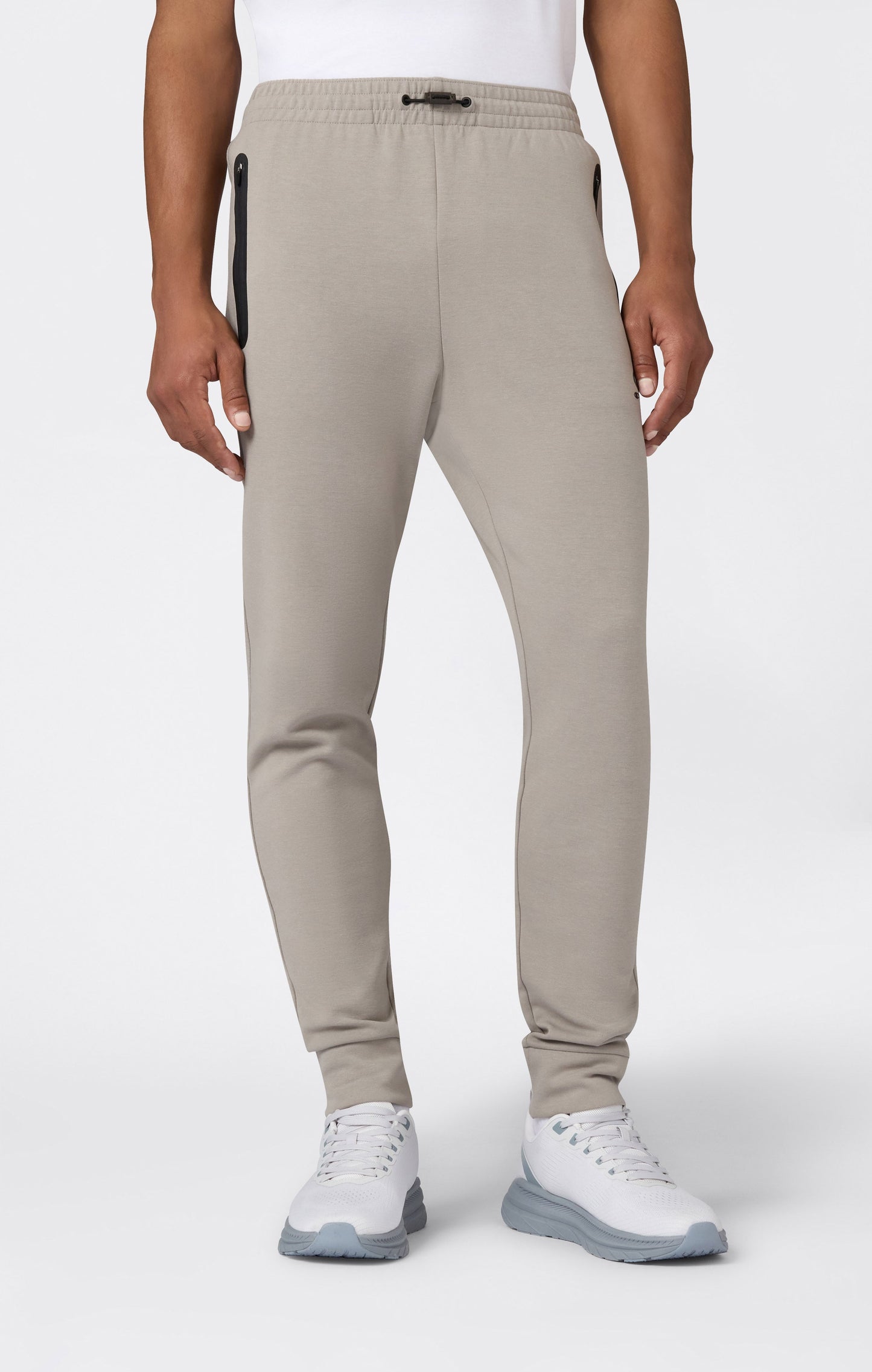 Men's Stretch Poly-Cotton Cuffed Pants C-Tech