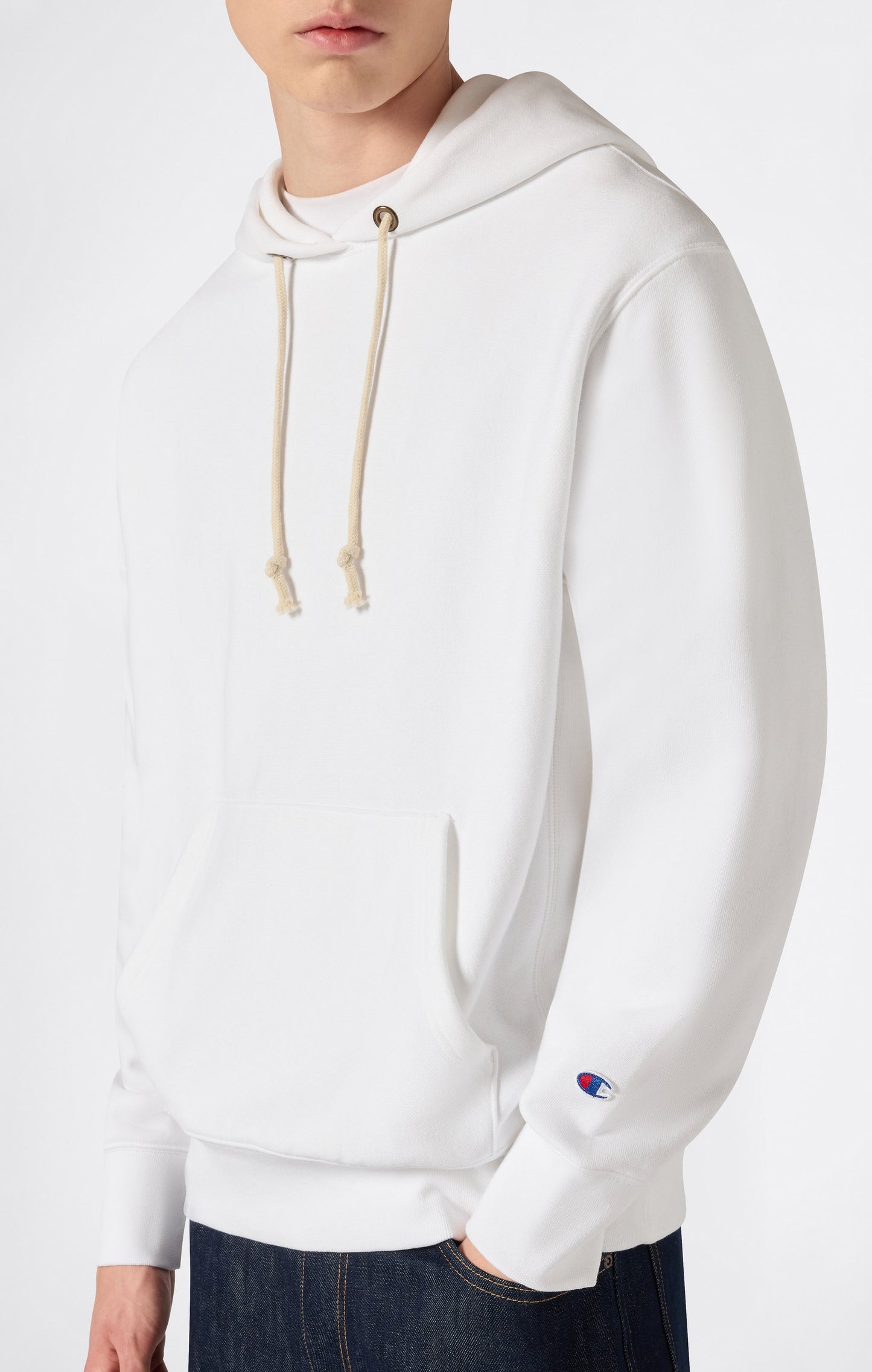 Men's Lightweight Hooded Sweatshirt Reverse Weave