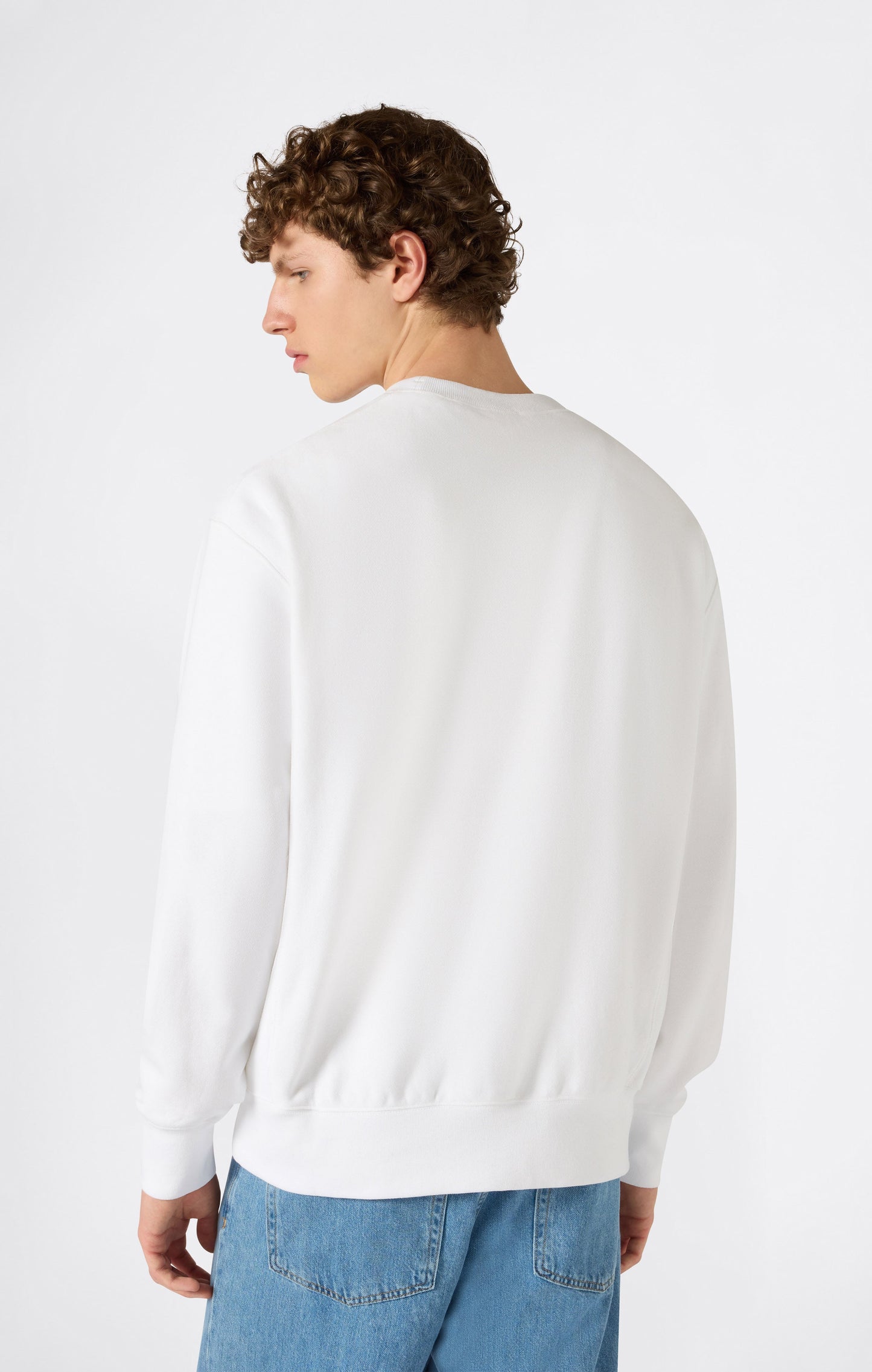 Men's Lightweight Crewneck Sweatshirt Reverse Weave
