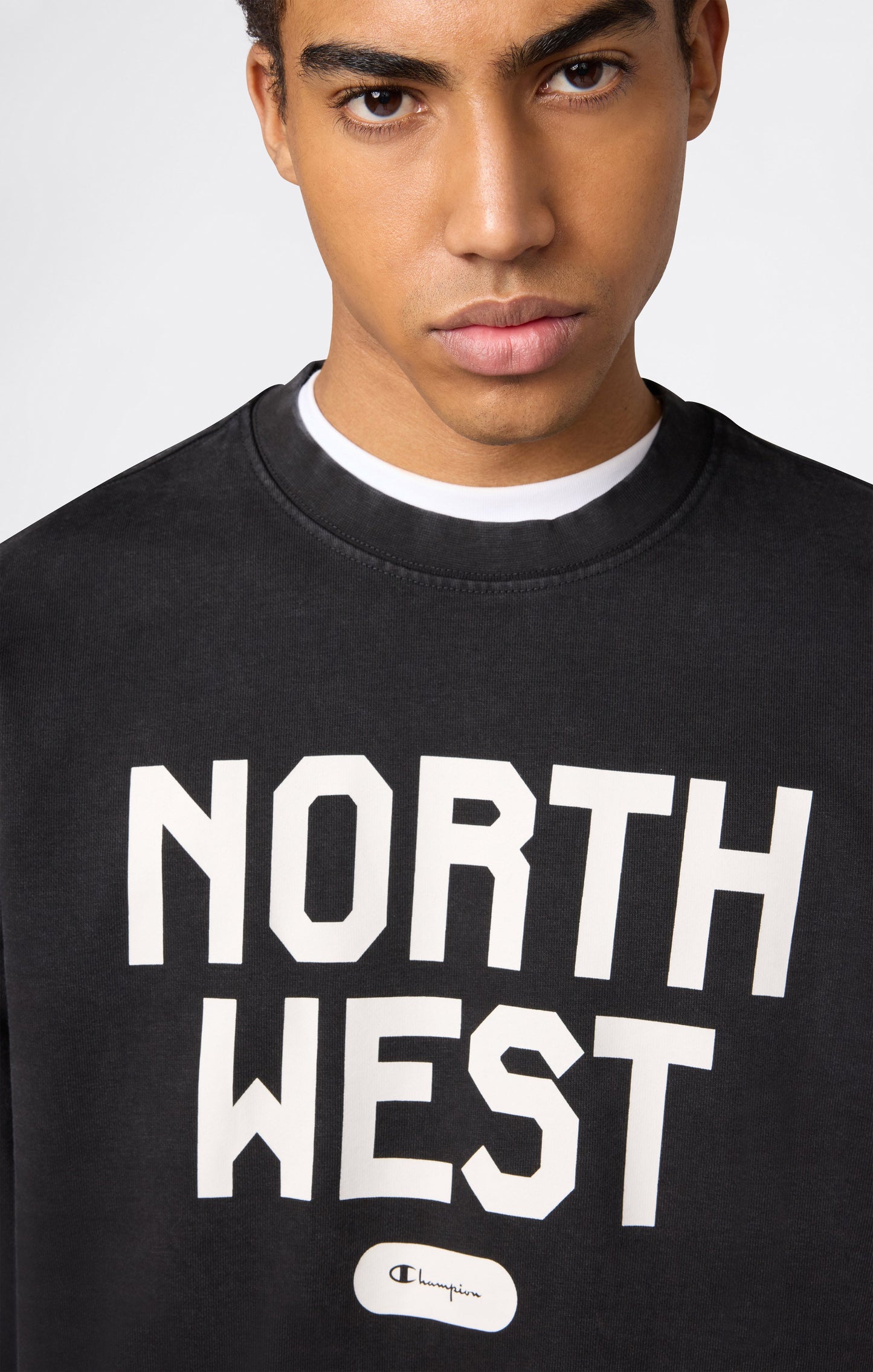 Herren East West Rundhals-Sweatshirt