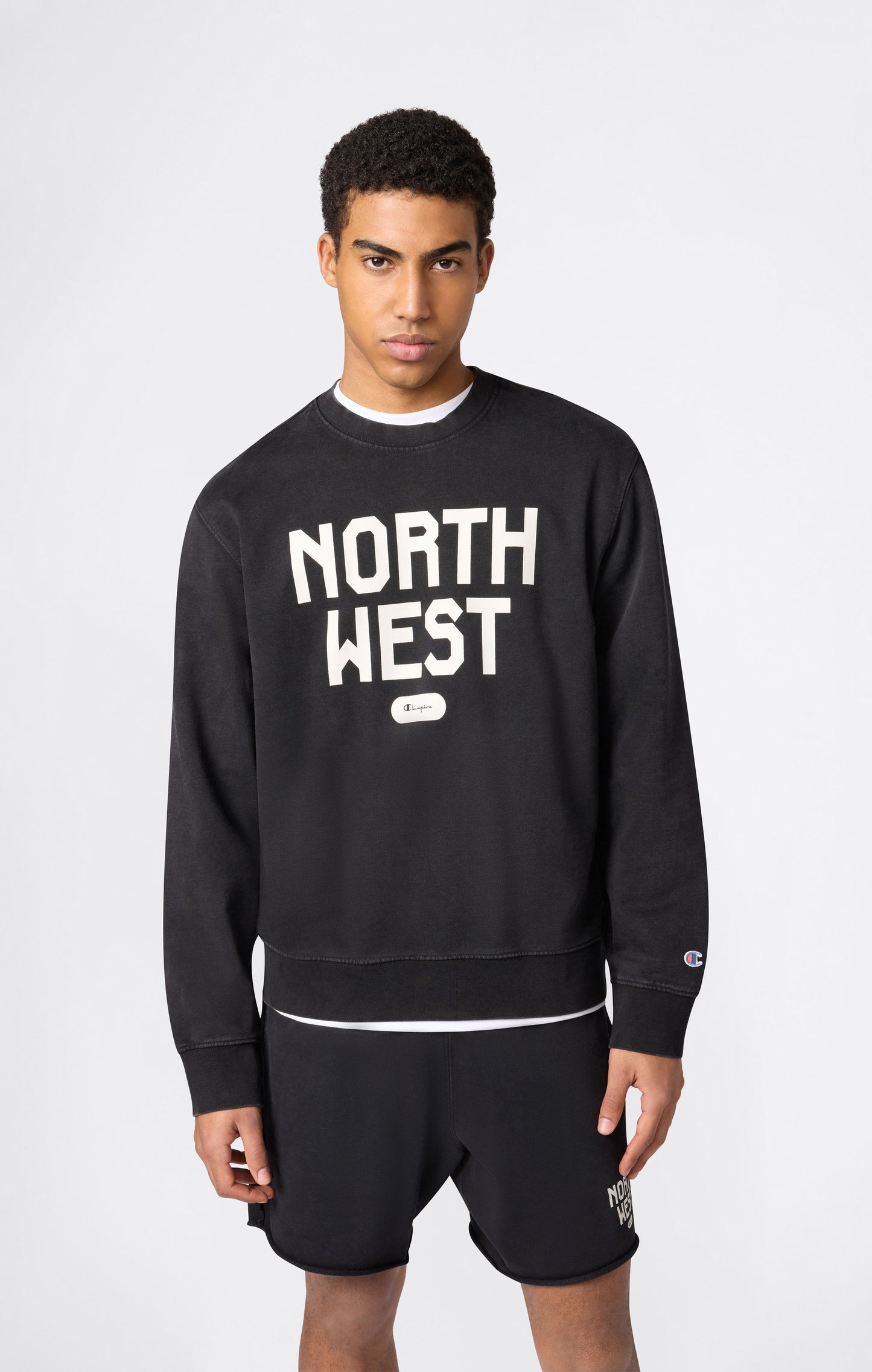 Herren East West Rundhals-Sweatshirt