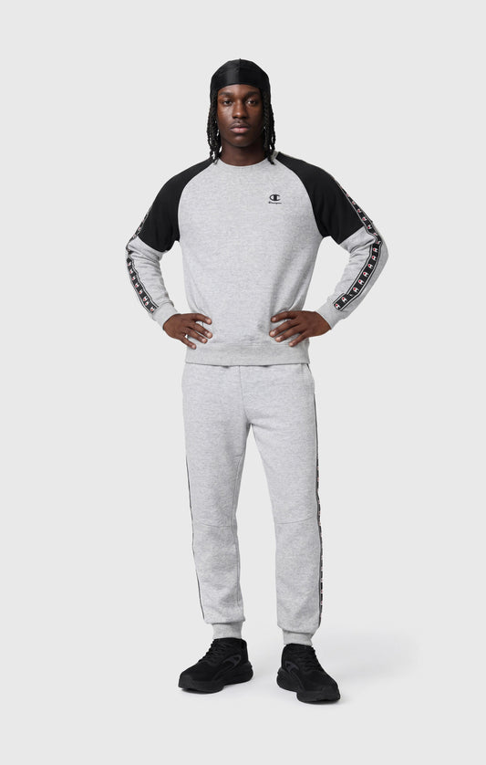 Men's Interlock Tape Logo Rib Cuff Pants