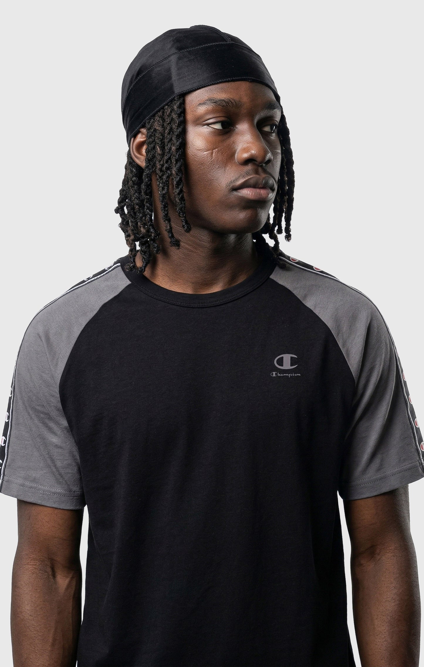 Men's Tape Logo Raglan Sleeve T-Shirt