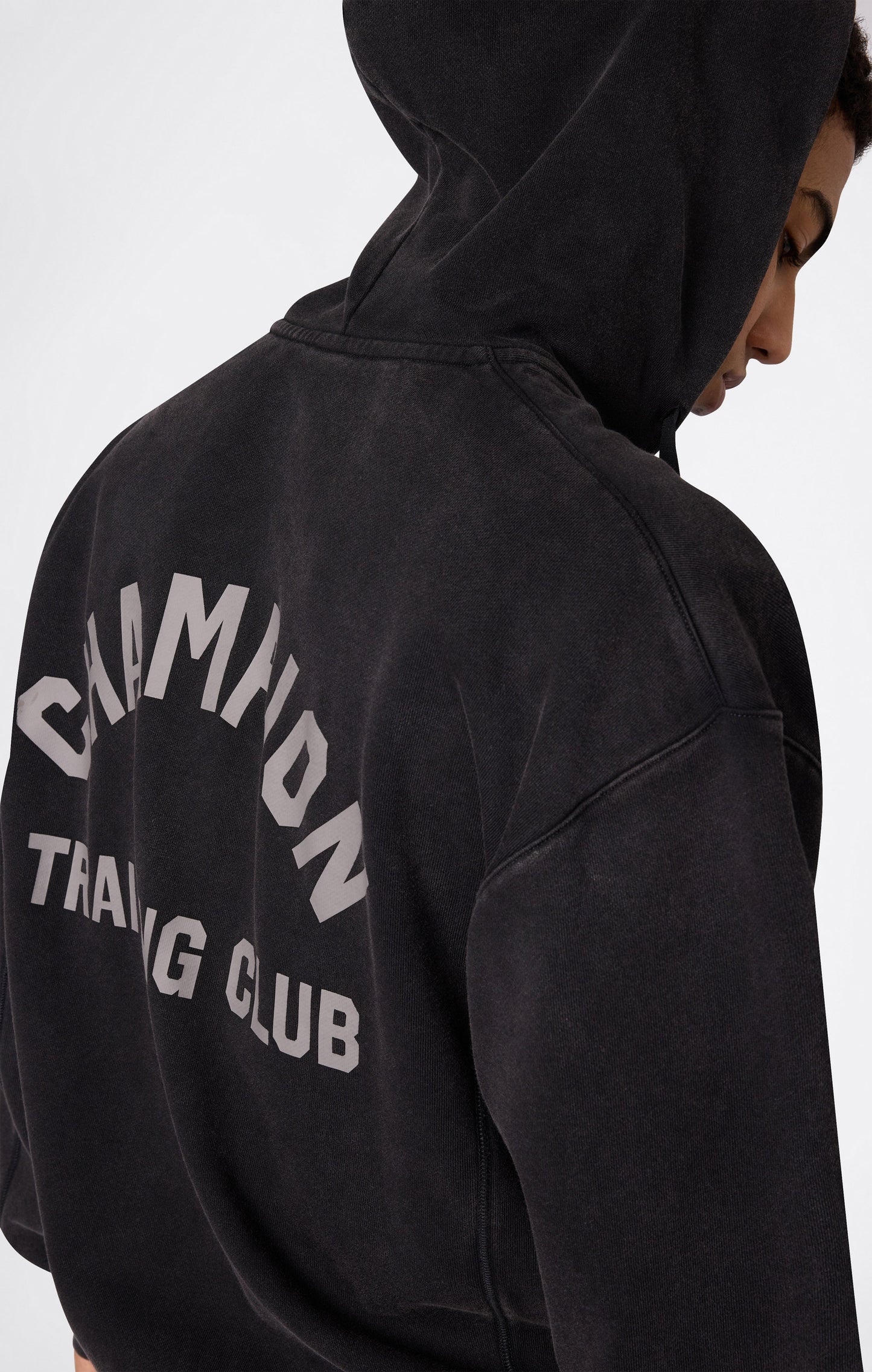 Herren Hoodie mit durchgehendem Reißverschluss im Box-Stil