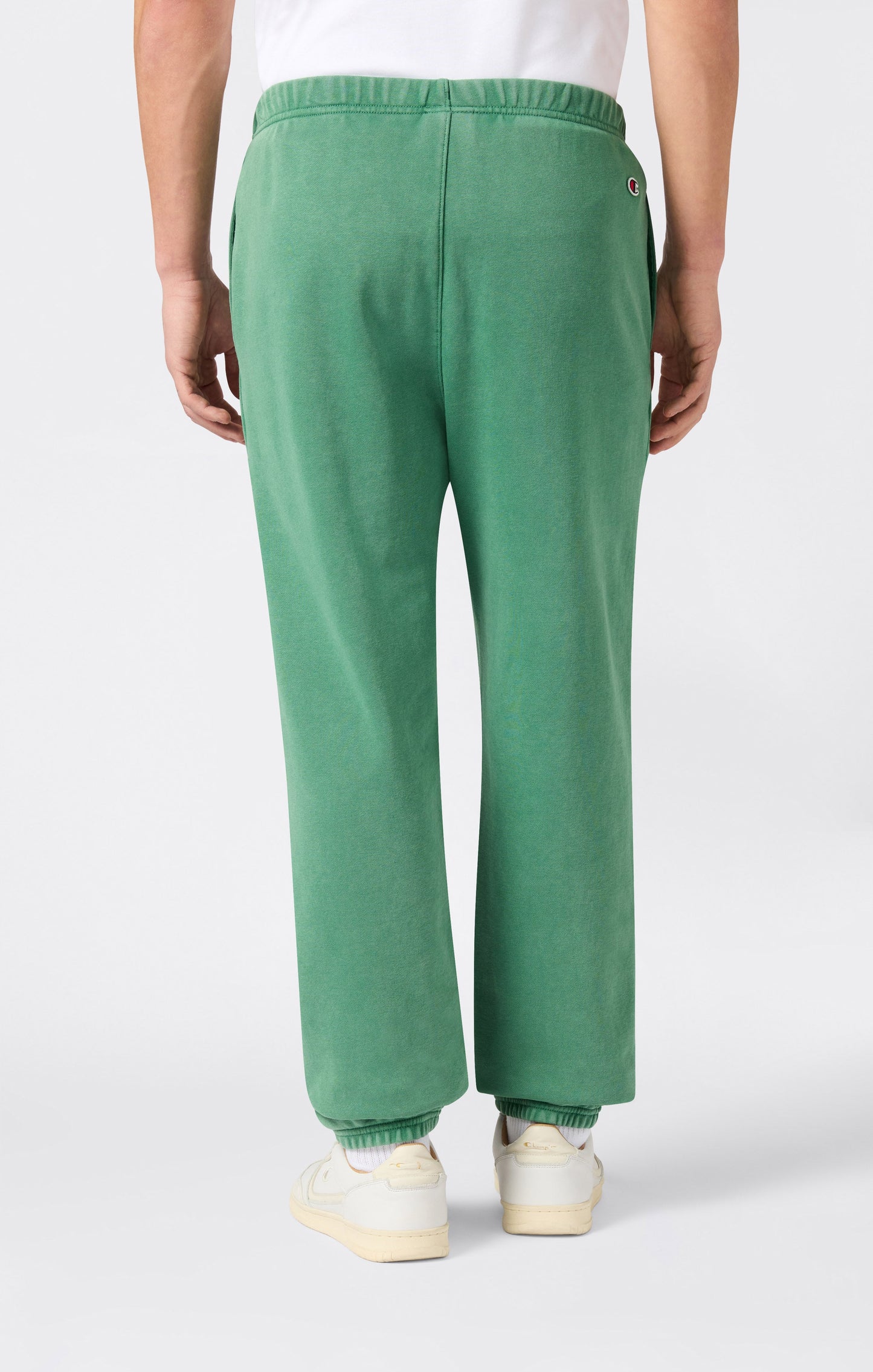 Men's Elasticated Pants with Washed Effect Icons
