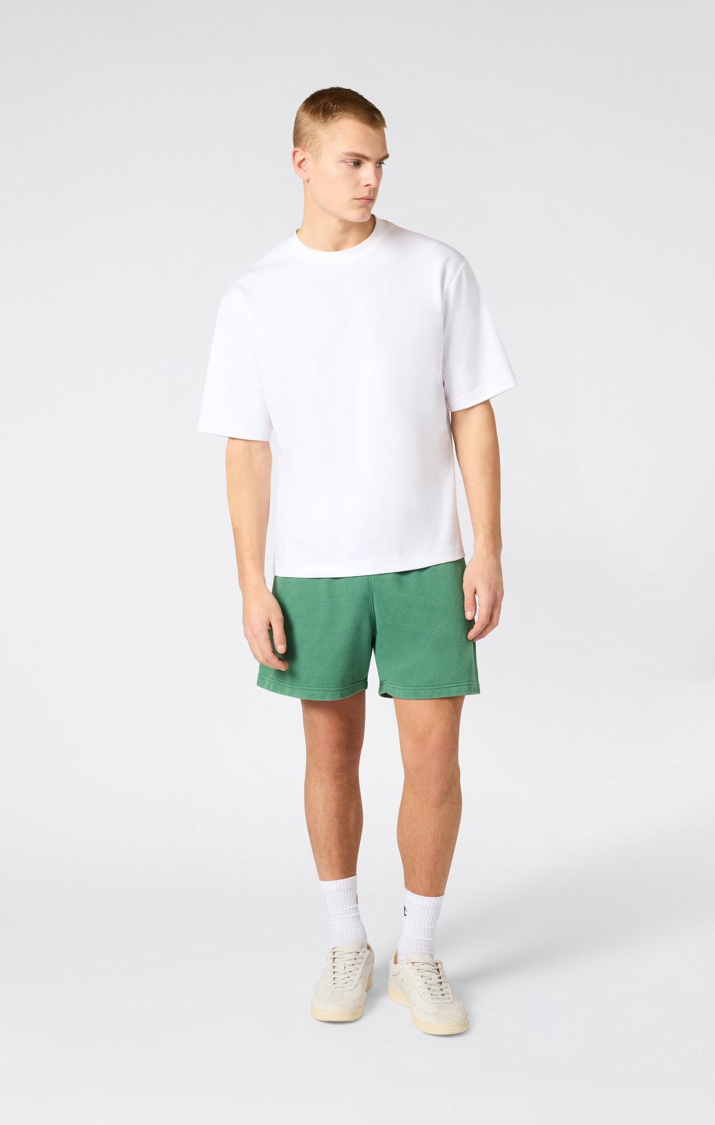 Men's 5 Washed Effect Shorts Icons