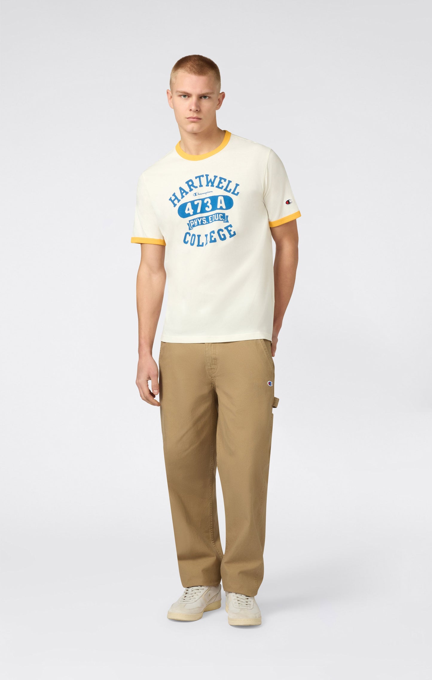Herren-Ringer-T-Shirt mit Grafik
