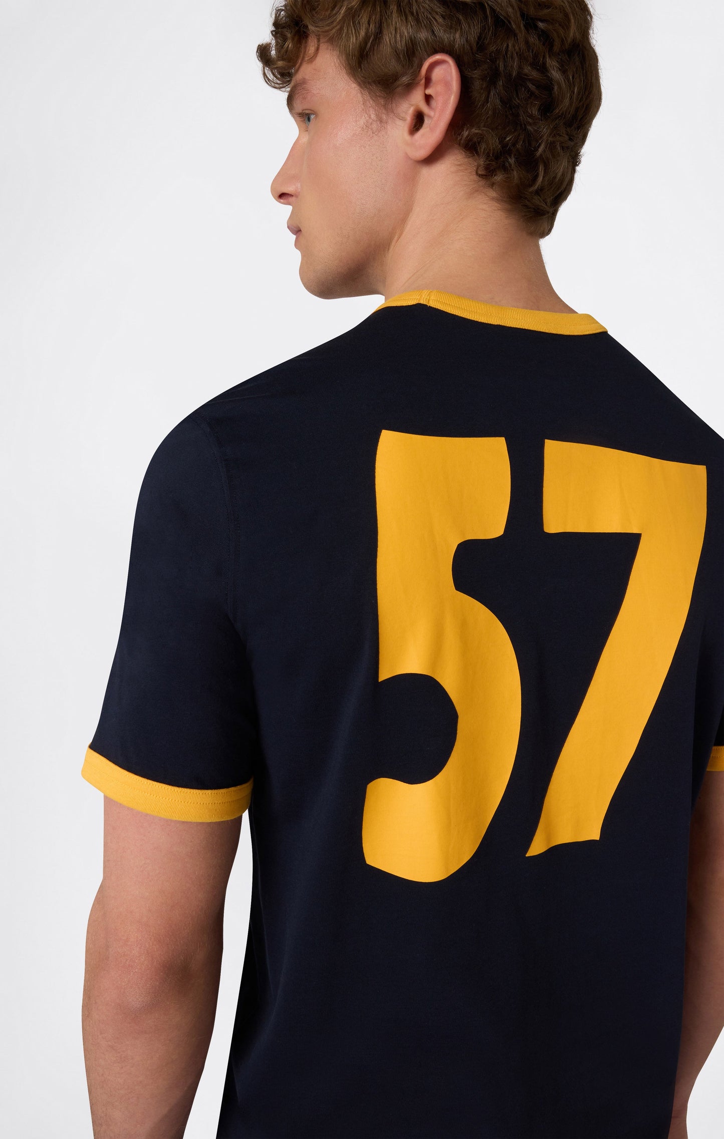 Herren-Ringer-T-Shirt mit Grafik