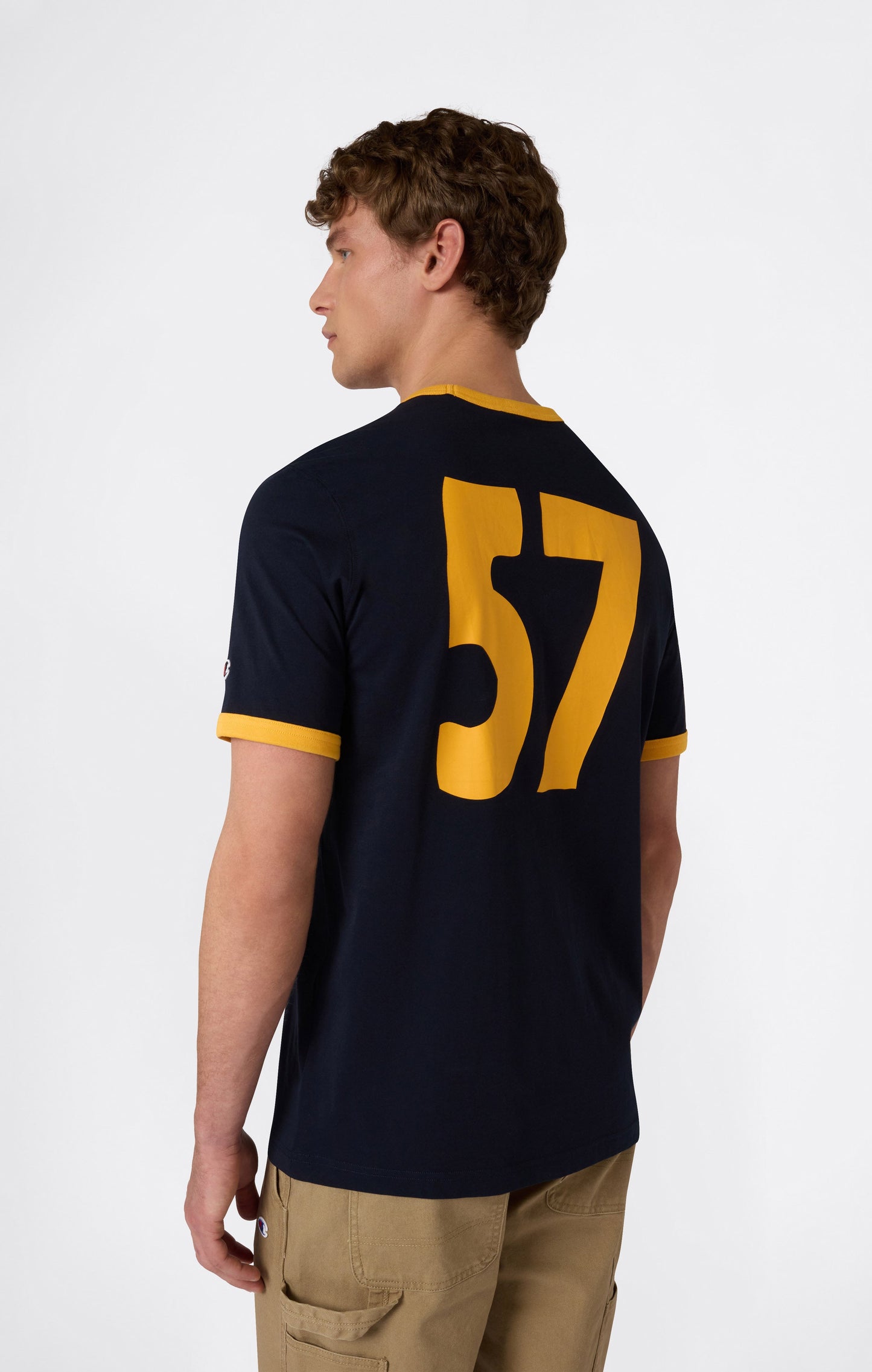 Herren-Ringer-T-Shirt mit Grafik