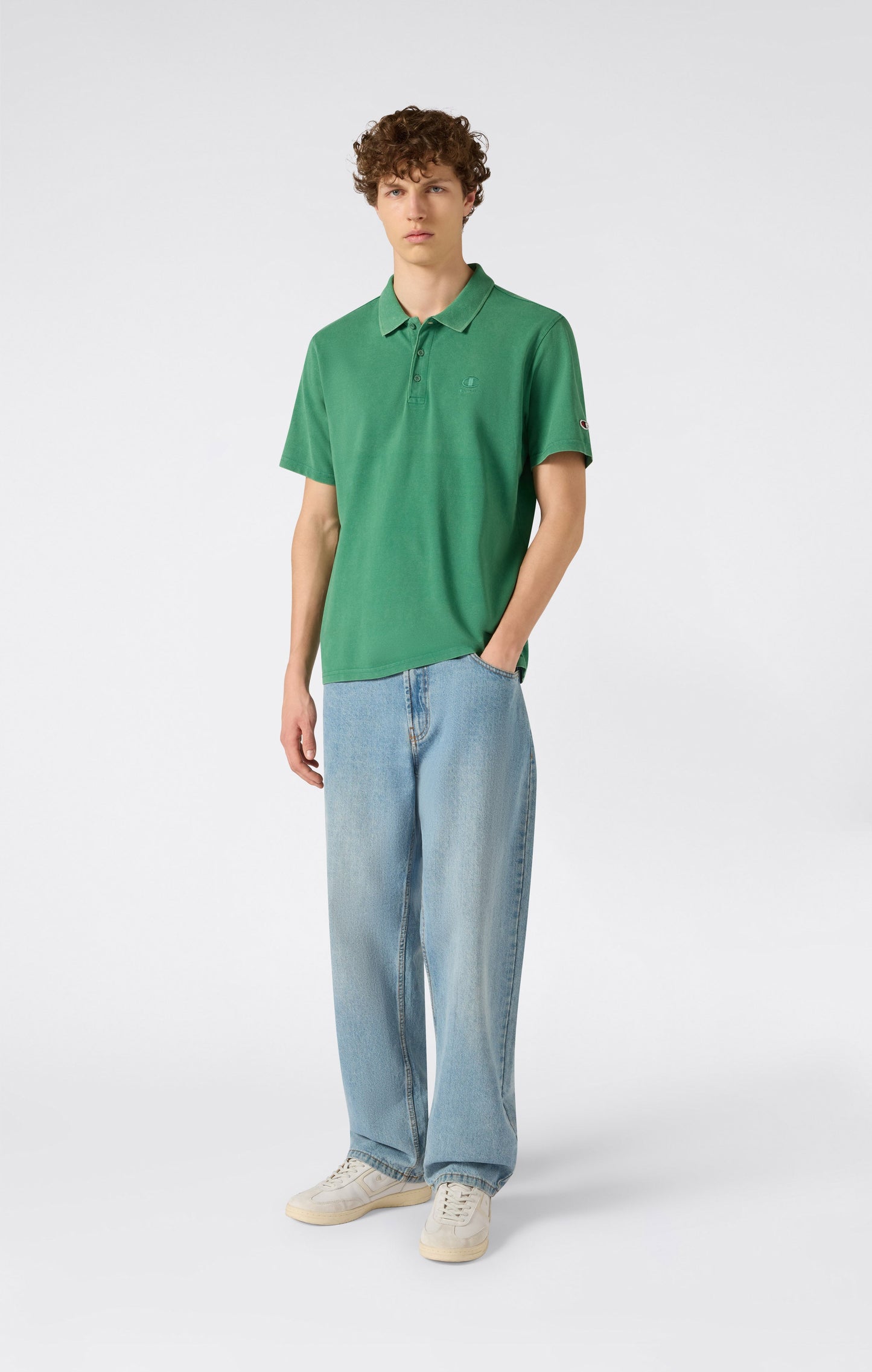 Polo-Icons für Herren mit Washed-Effekt