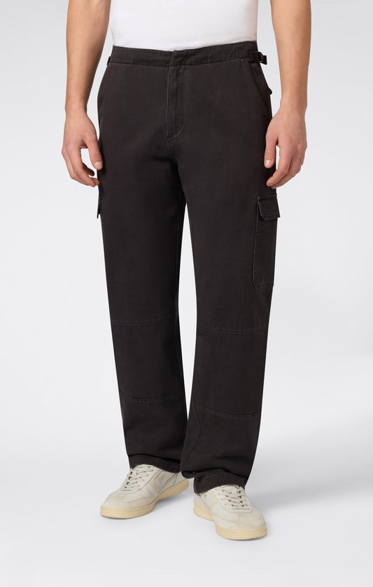 Men's Woven Cargo Straight Hem Pants