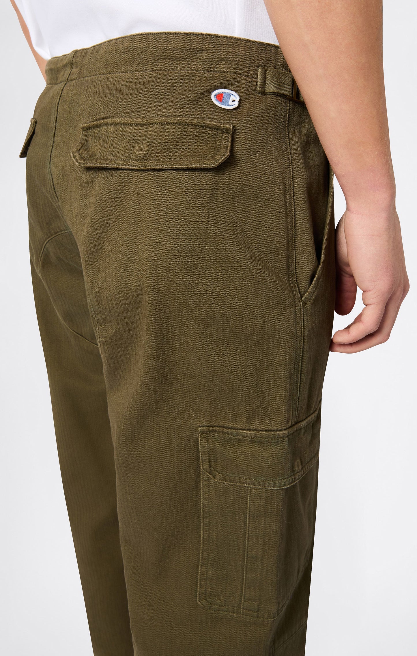 Men's Woven Cargo Straight Hem Pants